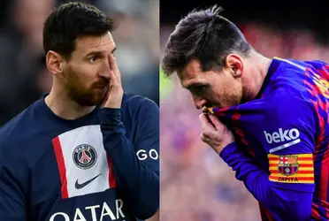 Mientras el PSG no renueva a Lionel Messi, el astro argentino sorprende para aparecer con la camiseta del Barcelona