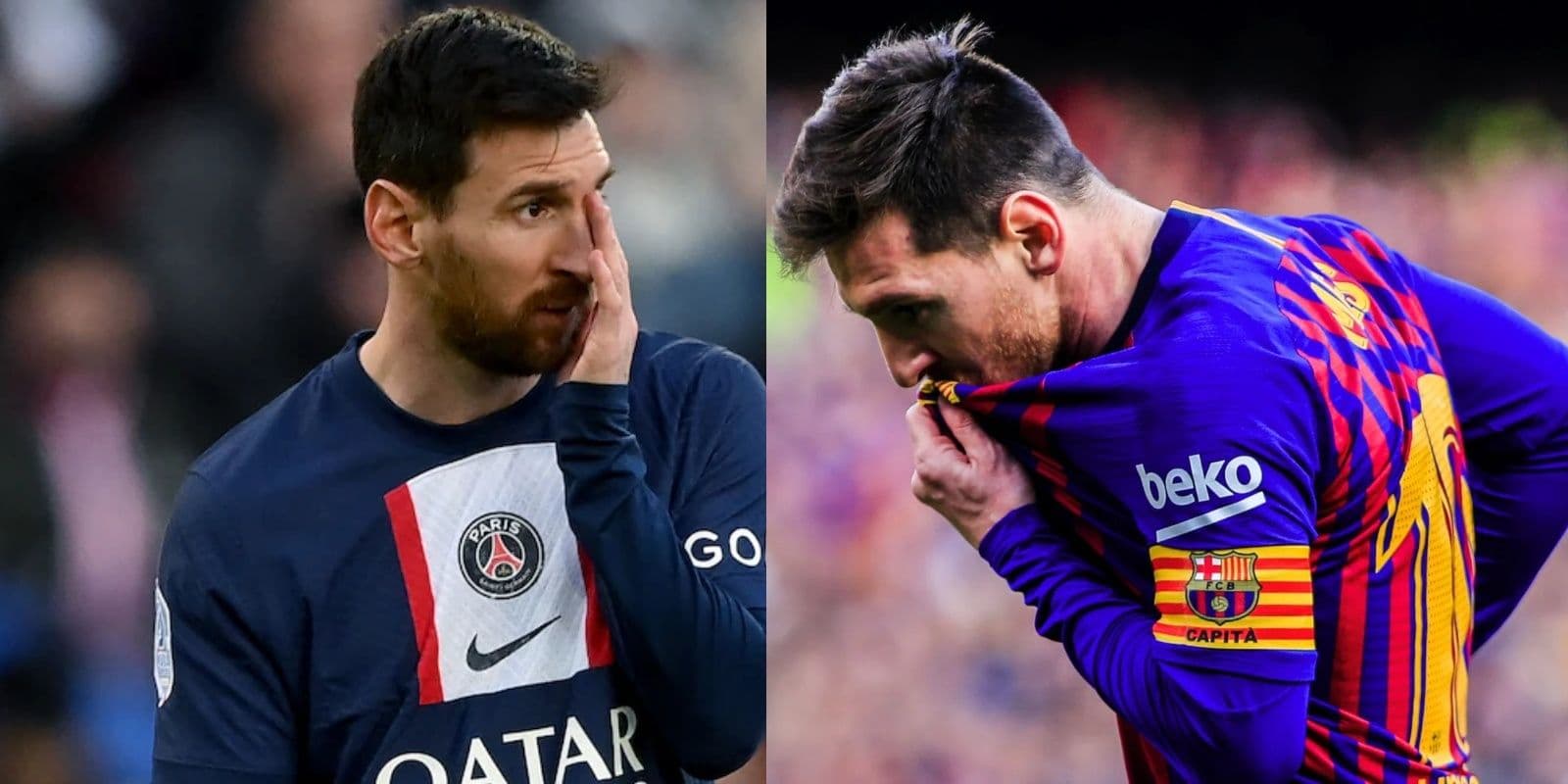 Mientras el PSG no renueva a Lionel Messi, el astro argentino sorprende para aparecer con la camiseta del Barcelona