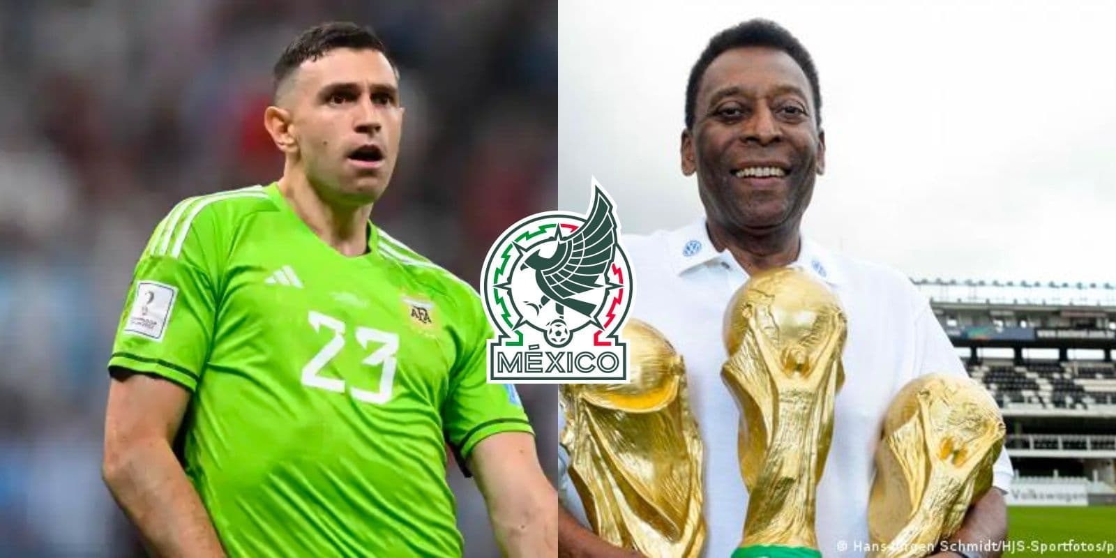 Mientras Emiliano Martínez lo insultó, lo que dijo Pelé de México y su gente