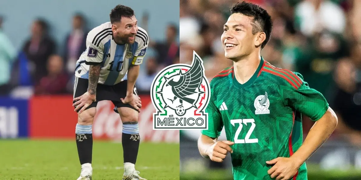 Pisó la playera de México en Qatar y lo que piensa Messi sobre Hirving Lozano