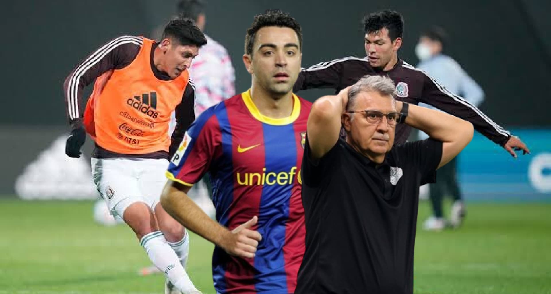 Mientras Lozano y Edson se quejaron de Martino, esto dijo Xavi sobre el DT