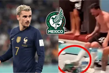 Mientras Messi la pisó, Griezmann y lo que hizo con la camiseta de la Selección de México. 