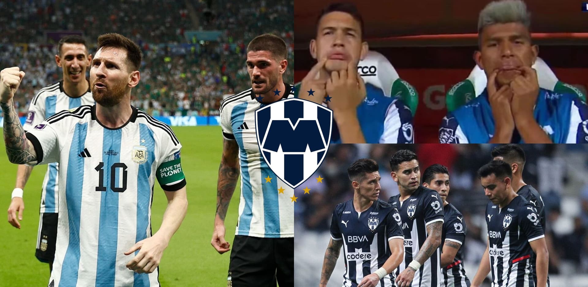 Mientras Messi llega a la final de la Copa del Mundo, uno de sus compañeros traicionó a Rayados