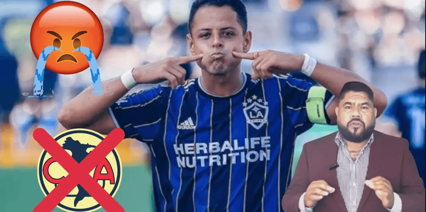 Mientras que Javier Hernández regresa a su casa, los americanistas lloran de por no tener figuras.