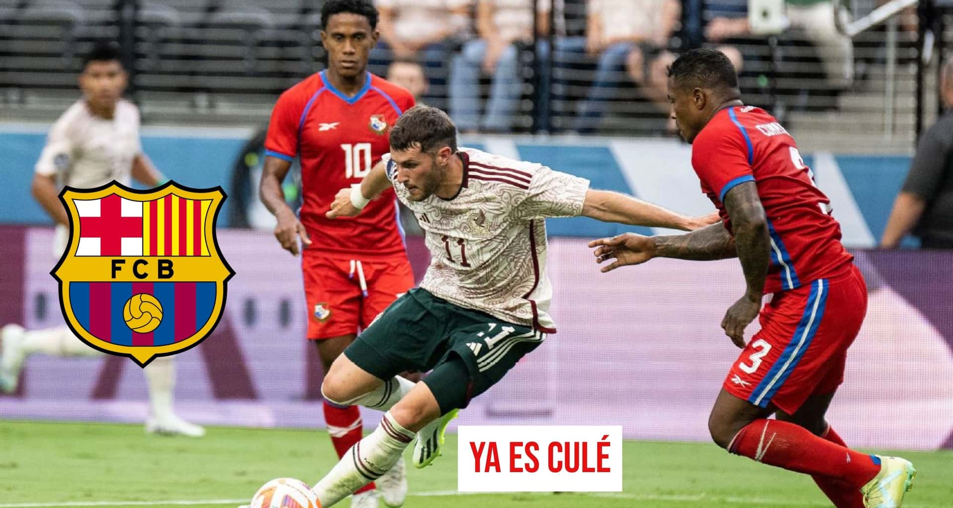 Mientras se juega la final de l Copa Oro, el del Tri que impresionó en Barcelona, el acuerdo está cerrado.