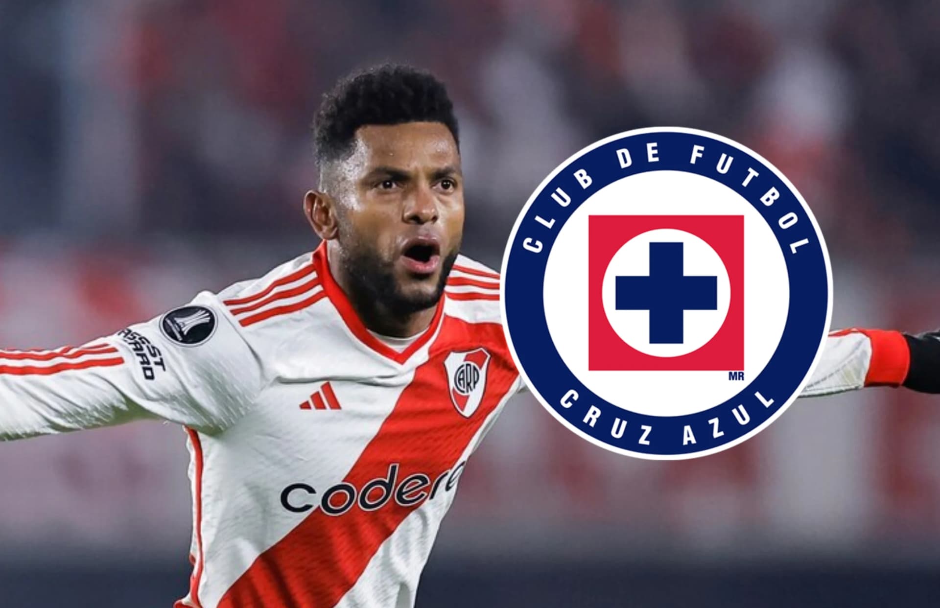 Miguel Borja, delantero colombiano, en medio de versiones sobre su futuro como jugador profesional.