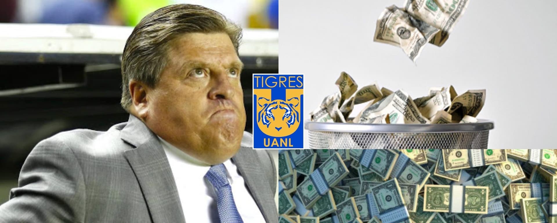Miguel Herrera comienza a significar más un gasto que una inversión para el conjunto de Tigres.