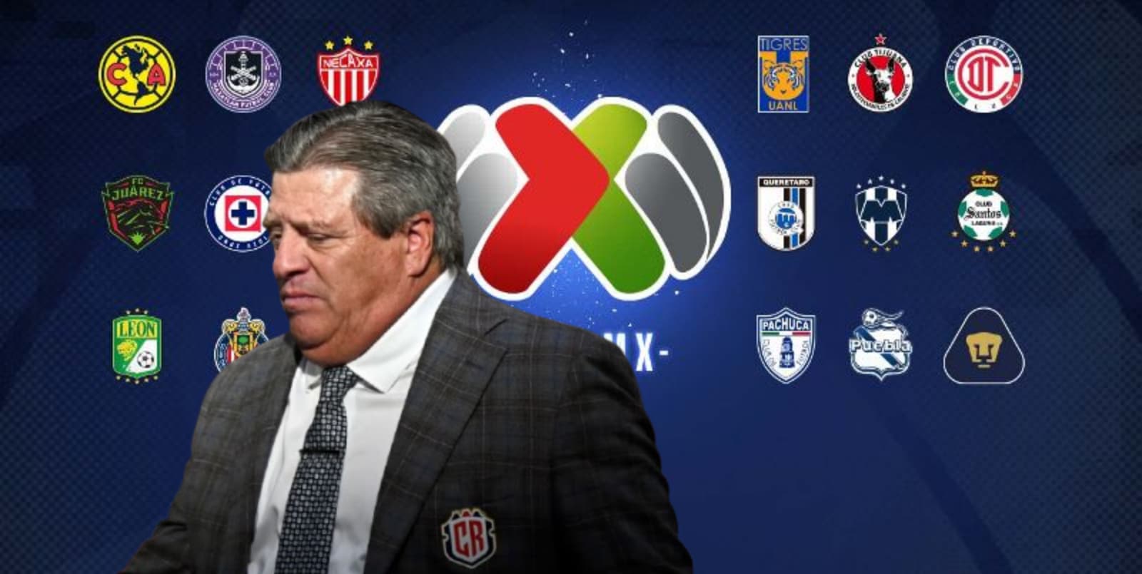 Miguel Herrera junto a clubes de la Liga MX / FOTO TUDN