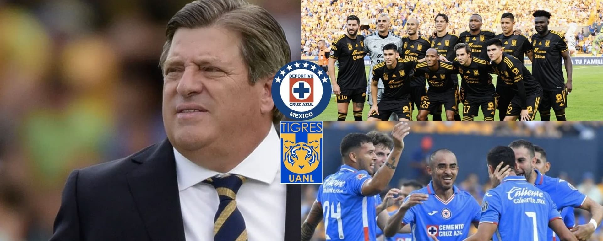 Miguel Herrera llegaría a Cruz Azul junto con tres cracks de Tigres.