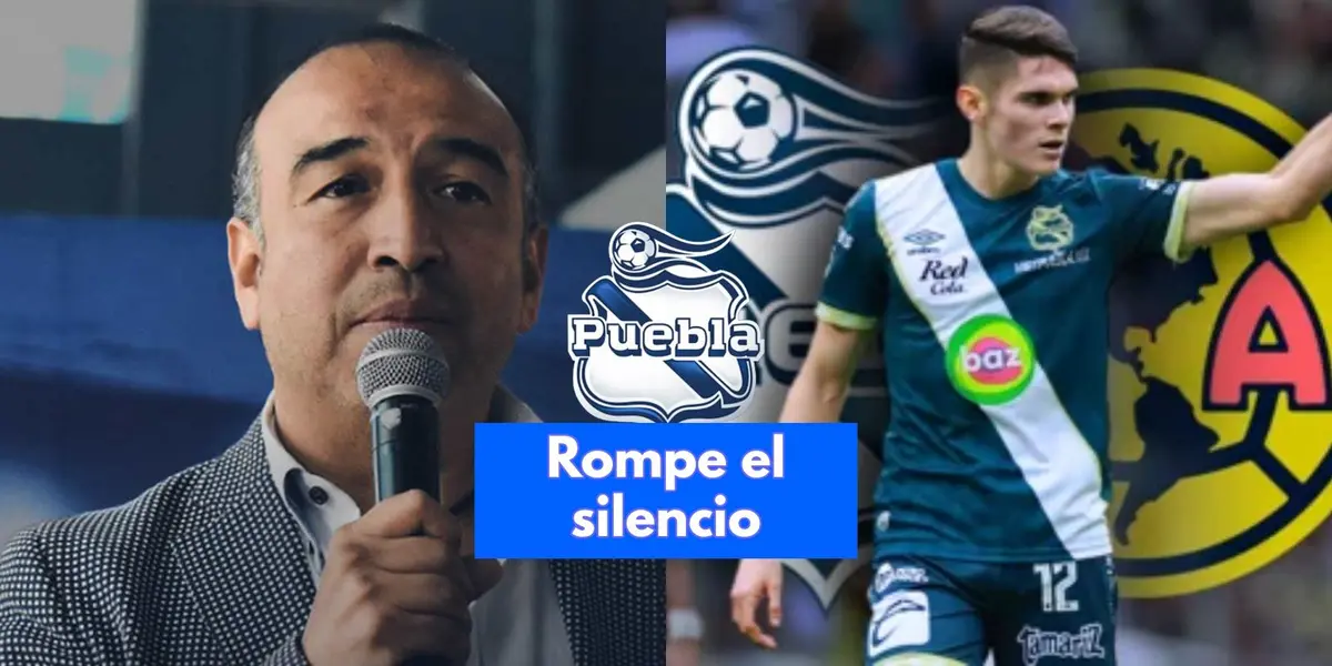 Miguel Jiménez, dueño del Club Puebla, revela por qué no le vendieron al América a Israel Reyes.