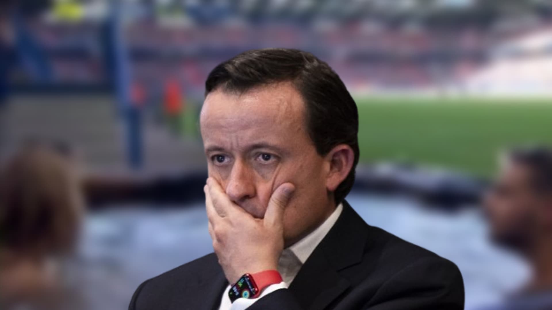 Mike Arriola en conferencia de prensa / Imagen: Esto