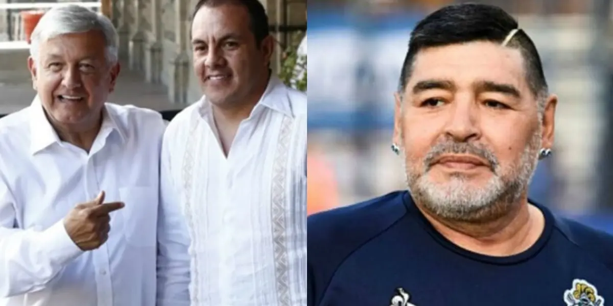 Mira el mensaje que AMLO envió por el fallecimiento de Diego Maradona