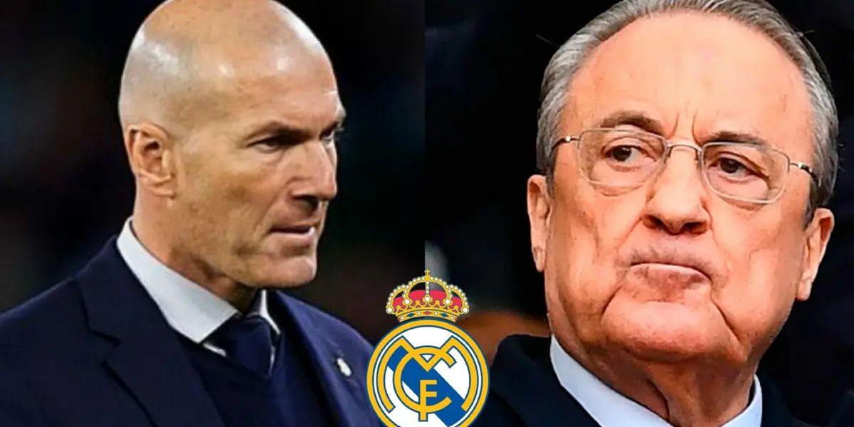 Mira la jugada que involucra a Zinedine Zidane y que atentaría con los intereses de Florentino Pérez y el Real Madrid.