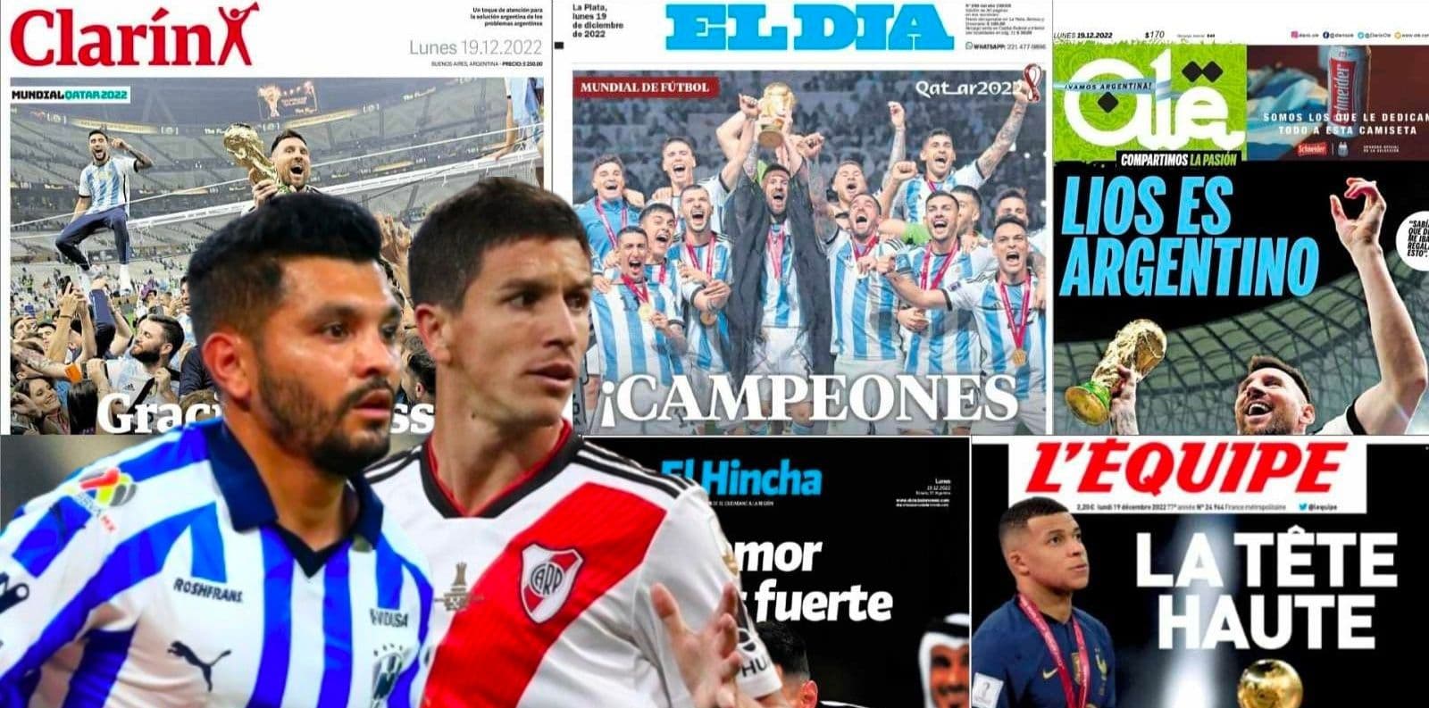 Mira lo que dijeron en la prensa de Argentina tras la jugada de fantasía de Jesús Manuel Corona en el Rayados vs River Plate