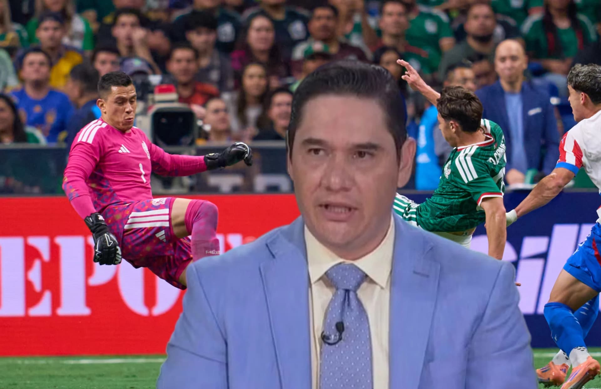 Moisés Muñoz salió a defender a Malagón tras los abucheos en el México vs Paraguay y puso orden/ Foto MexSport.