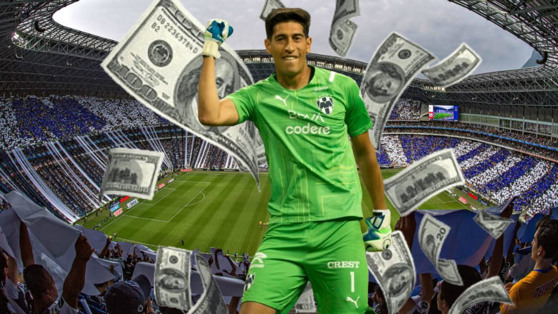 Monterrey pago 5MDD por su carta, y ahora tras su gran momento este es el valor de Esteban Andrada
