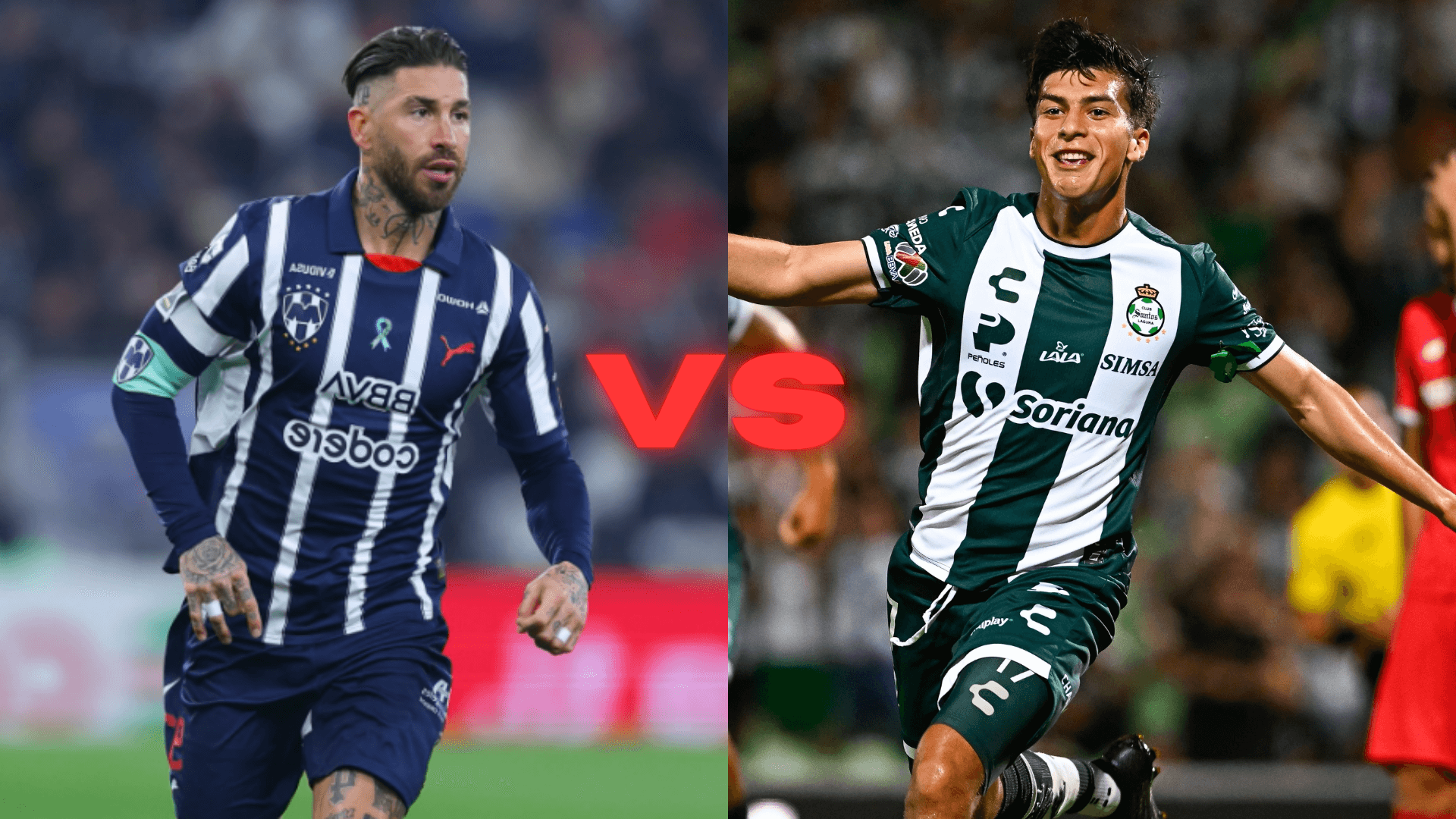 Monterrey vs Santos Laguna | Fotos: @Rayados y Mex Sport