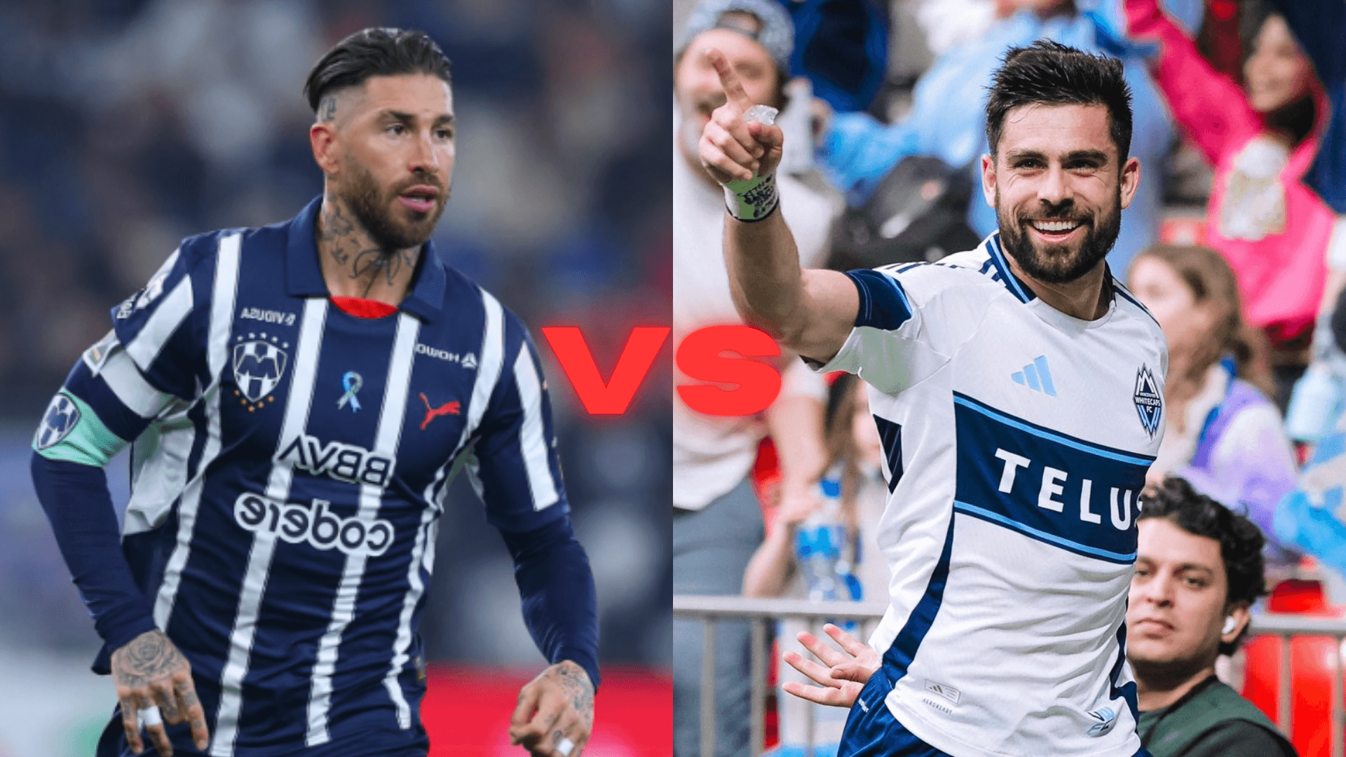Monterrey vs Vancouver Whitecaps | Fotos: @Rayados y @WhitecapsFC