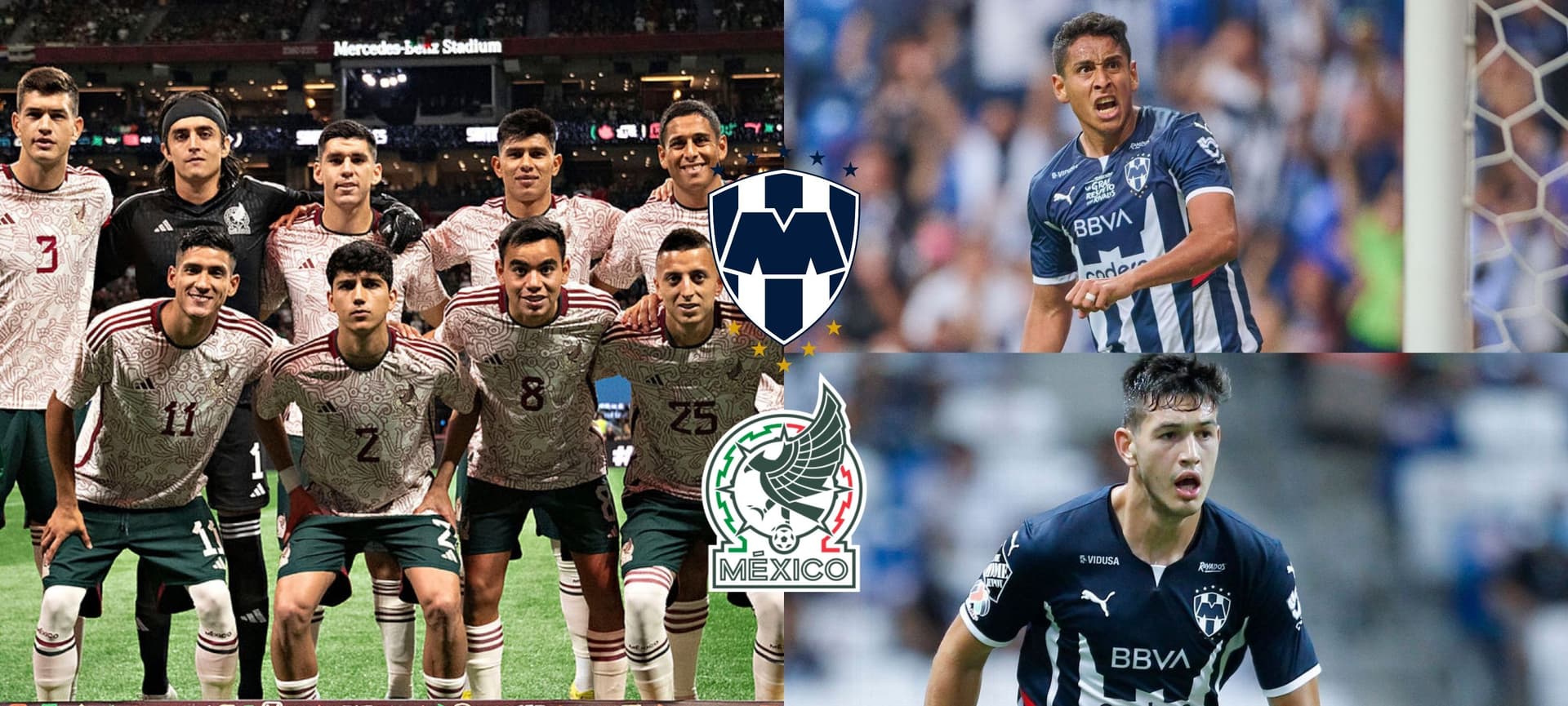 Muchas veces se le ha criticado en el equipo de Monterrey, pero en Selección es otra historia
