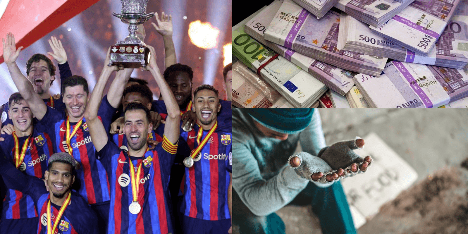Nació en uno de los barrios mas peligrosos, es uno de los mejores en el Barcelona y hoy vale 60 millones.