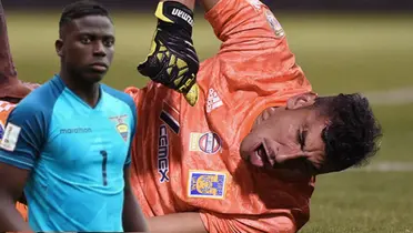 Nahuel Guzmán tras sufrir una lesión con Tigres / Foto: Mediotiempo