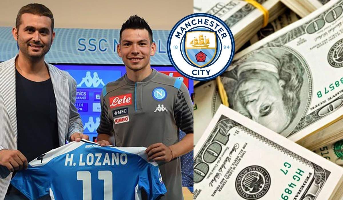 Nápoli abre la puerta para que salga Hirving Lozano pero pide esta millonaria cifra si se lo quieren llevar.
