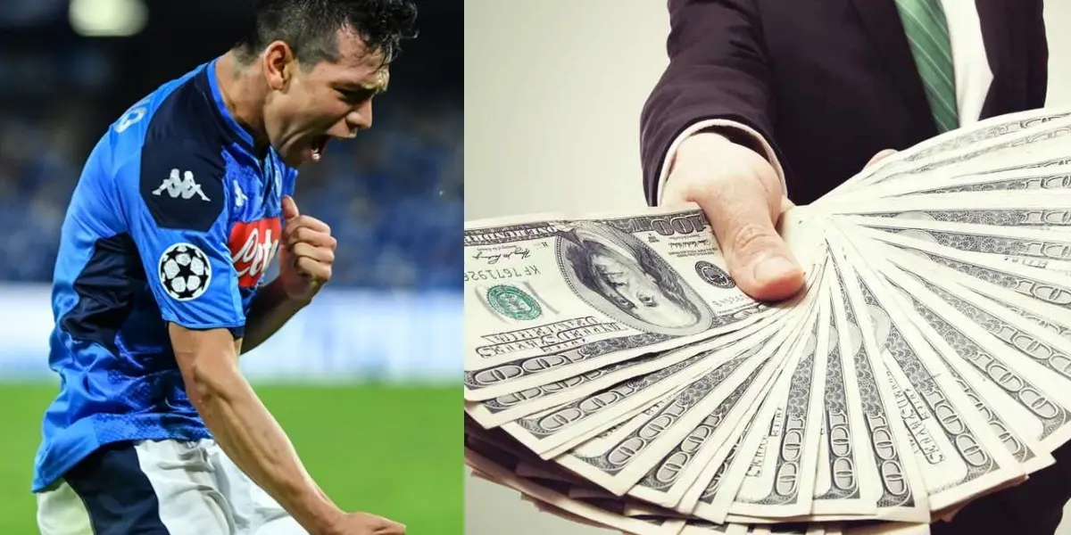 Nápoli pide 90 millones de euros por Hirving Lozano y solo un club estaría dispuesto a pagar tremenda cifra.