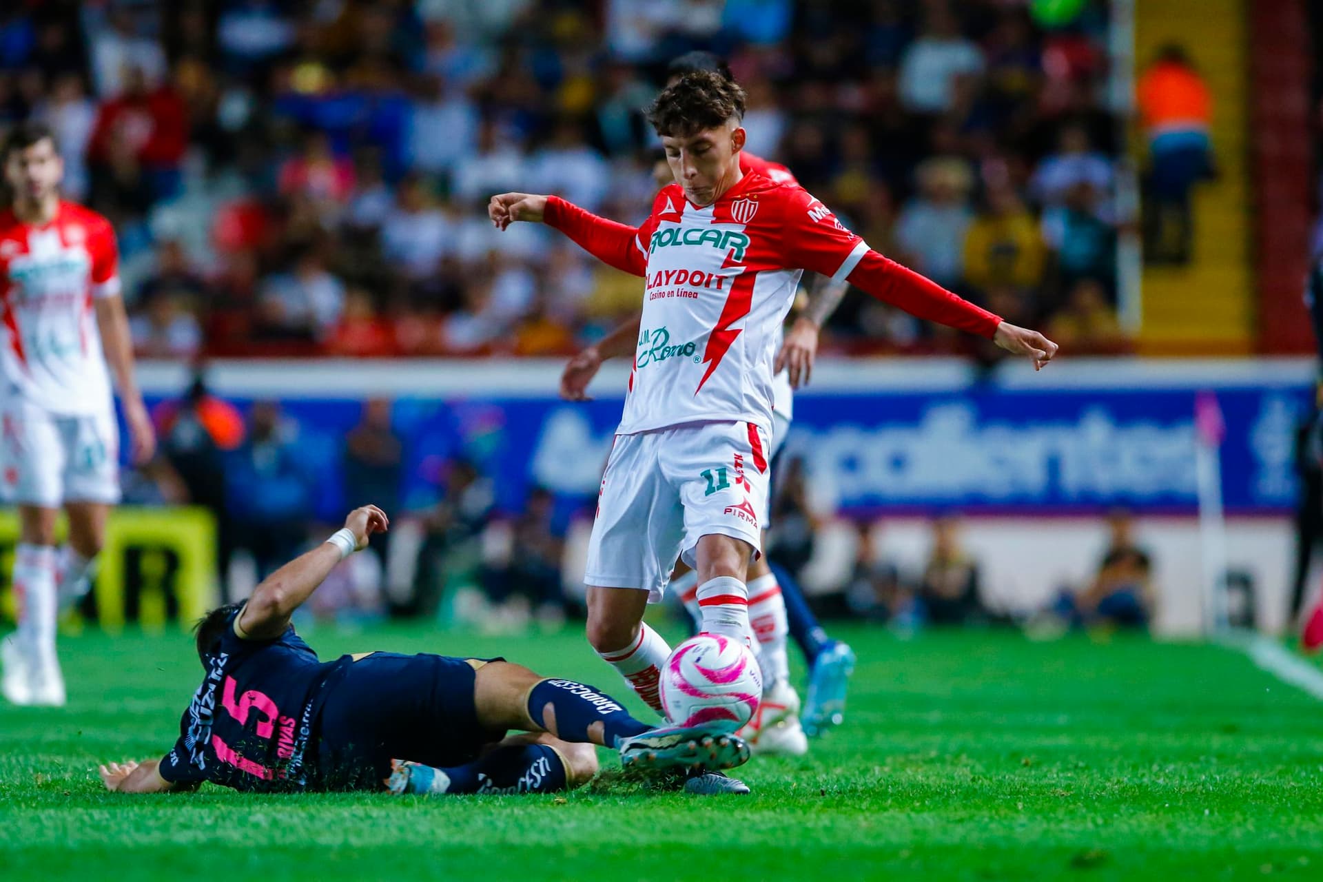 Necaxa venció a Pumas en su último duelo
