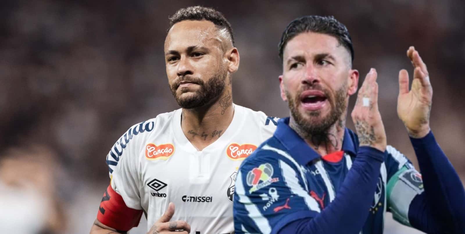 Neymar Junior junto a Sergio Ramos / FOTO MARCA