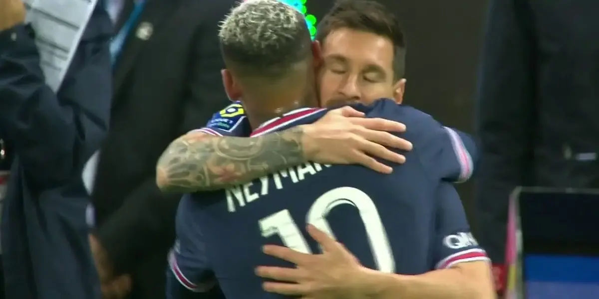 Neymar resultó en el jugador elegido por Pochettino para que Lionel Messi tuviera su debut entrando de cambio con el PSG.