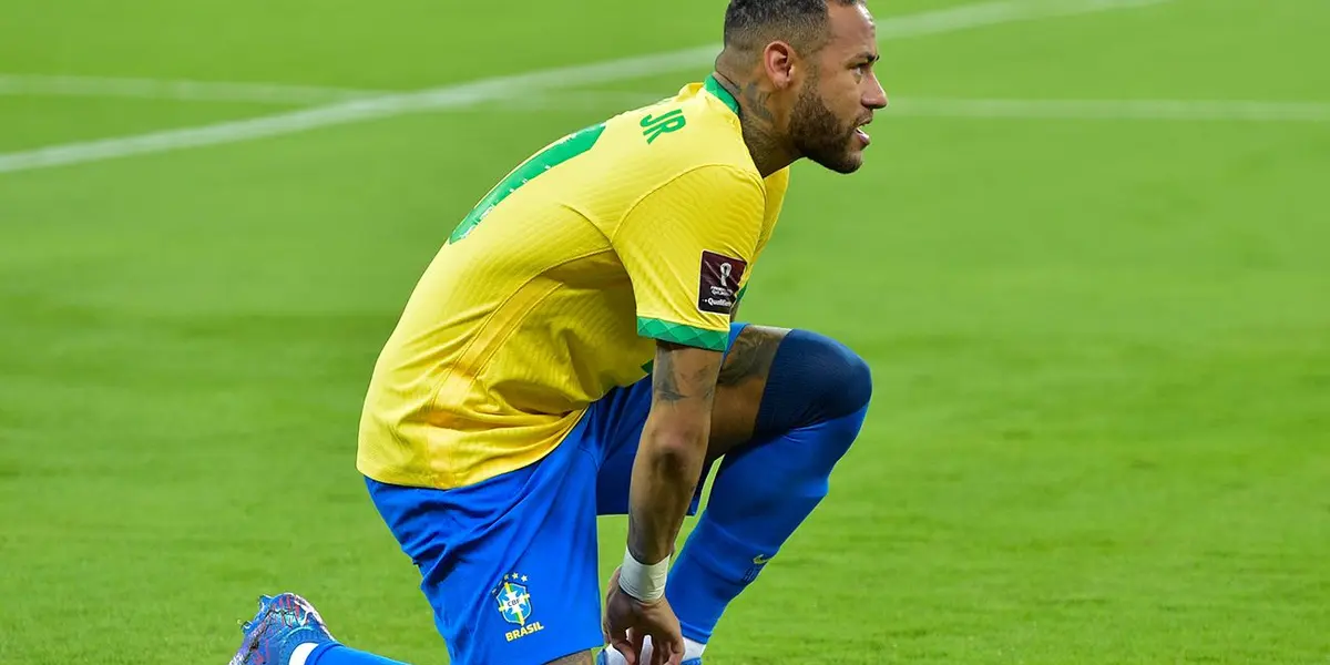 Neymar se lesionó con la Selección de Brasil antes del partido ante Argentina, y esto podría ocasionar un problema en el PSG.