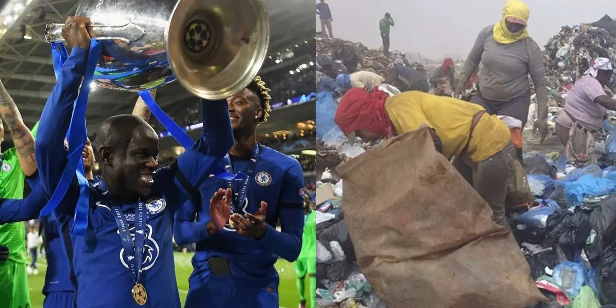 N'Golo Kanté es un ejemplo de superación y de ser reciclador se revela la fortuna que tiene tras ser figura del Chelsea