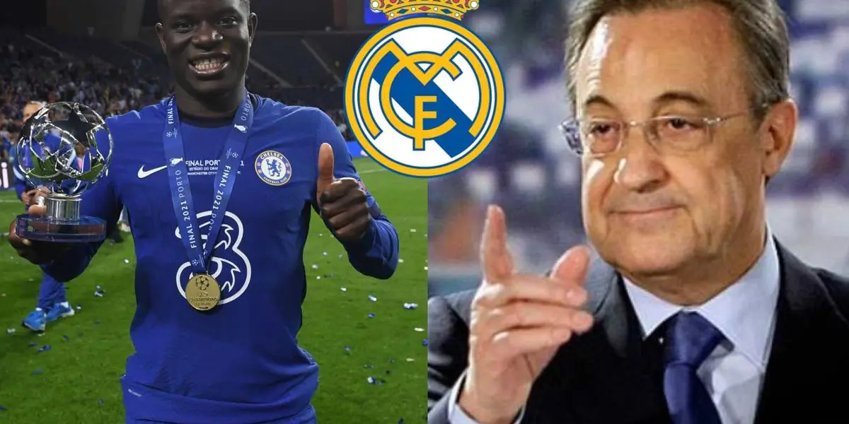 N’Golo Kanté está en la mira del Real Madrid quien lanza una oferta millonaria para sacarlo del Chelsea
