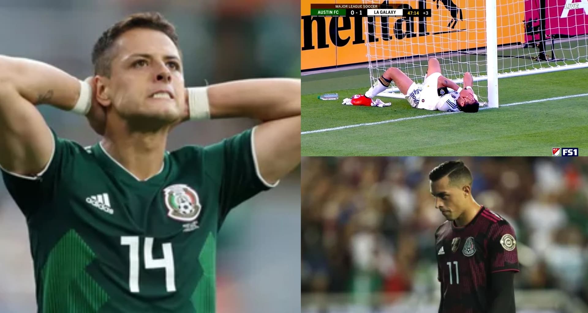Ni Funes Mori se atreve a tanto. Javier Hernández falla un gol increíble en el combinado de la MLS.