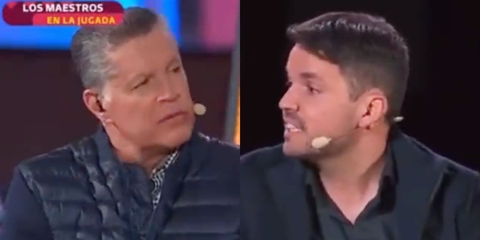 Nicolás Larcamón dejó una auténtica clase a Ricardo Peláez en vivo y en directo