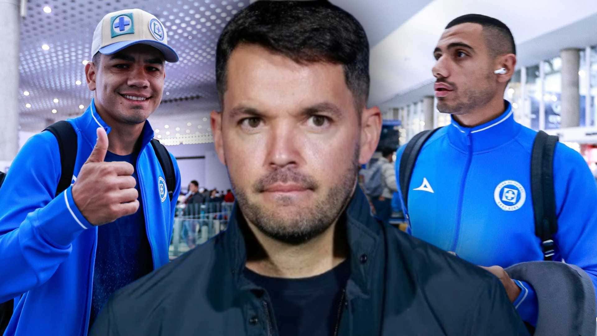 Nicolás Larcamón, Gabriel Fernández y Giorgos Giakoumakis