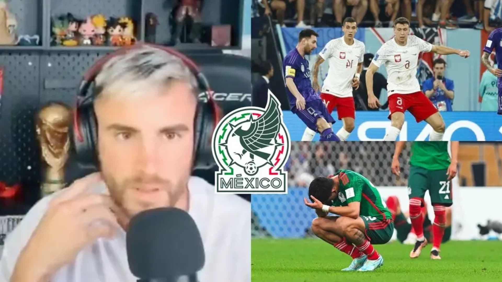 Nicolás Tagliafico, revela quién le pidió que fallara el gol que ponía a México en Octavos de final