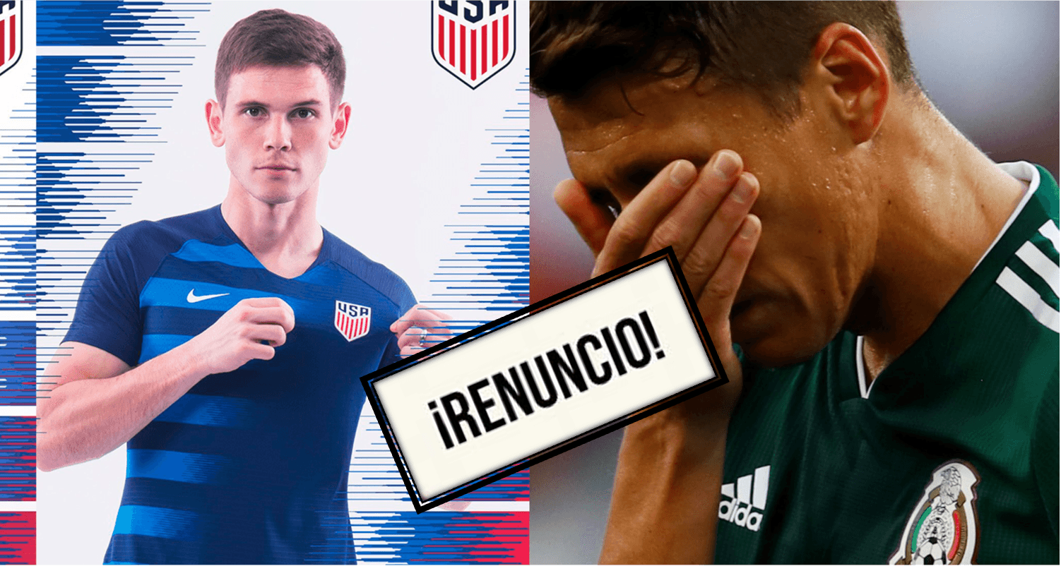 No aguantó más, el entrenador lo ignoró por completo, por ello le dice que no al Tri y se irá a USA.