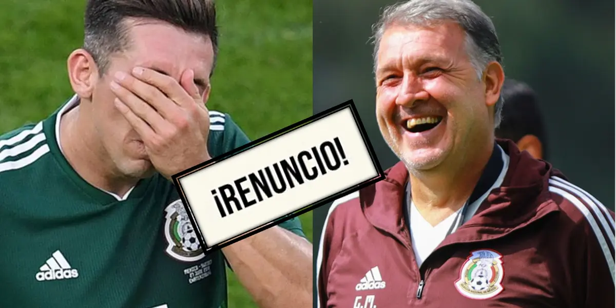 No considera más estar en la Selección de México, a pesar que por nivel, tiene argumentos necesarios para subirse al Tri, le dice adiós al Mundial. 