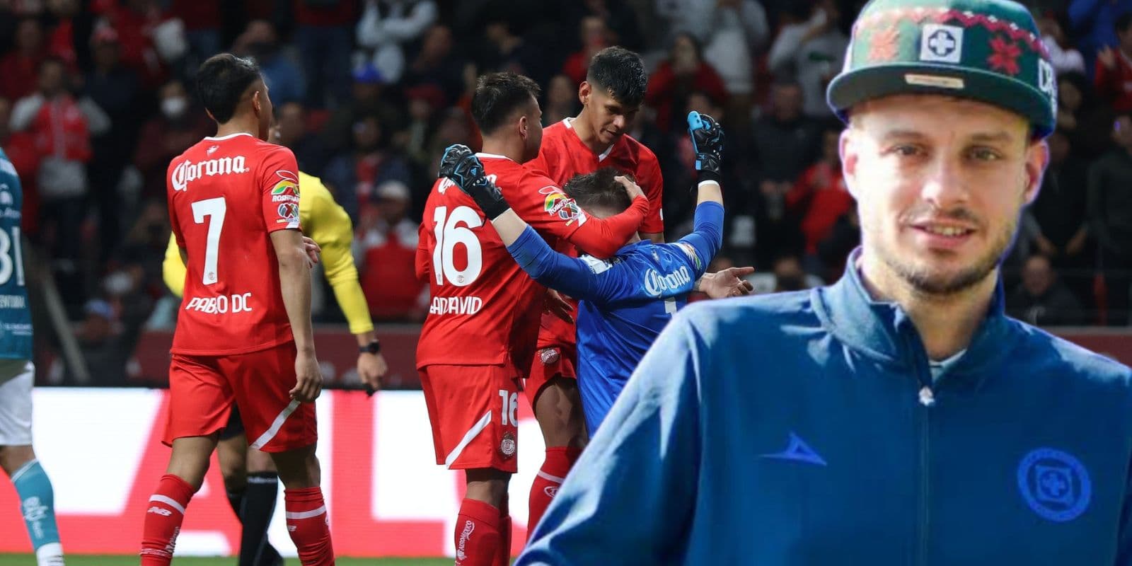 No es Araujo, el jugador del Toluca que podría reforzar a Cruz Azul.