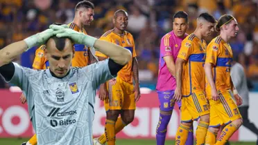 No jugó, pero la reacción de Guzmán tras la eliminación de Tigres, puede ser su última