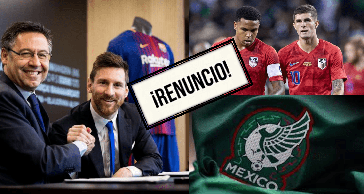 No le rueguen más a Javier Hernández, quien no debe seguir más en el cuadro mexicano, la renovación está en el equipo Culé, de la mano de un mexicano.