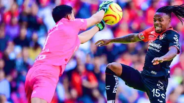No paso por la transmisión, el culpable del gol del Atlas contra Monterrey, Esteban Andrada reclamo 