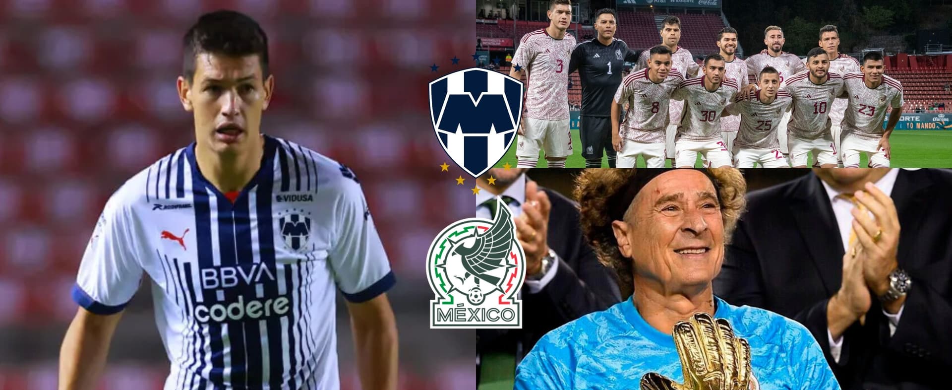 No se entiende como no aprecian su nivel en el cuadro de Rayados del Monterrey
