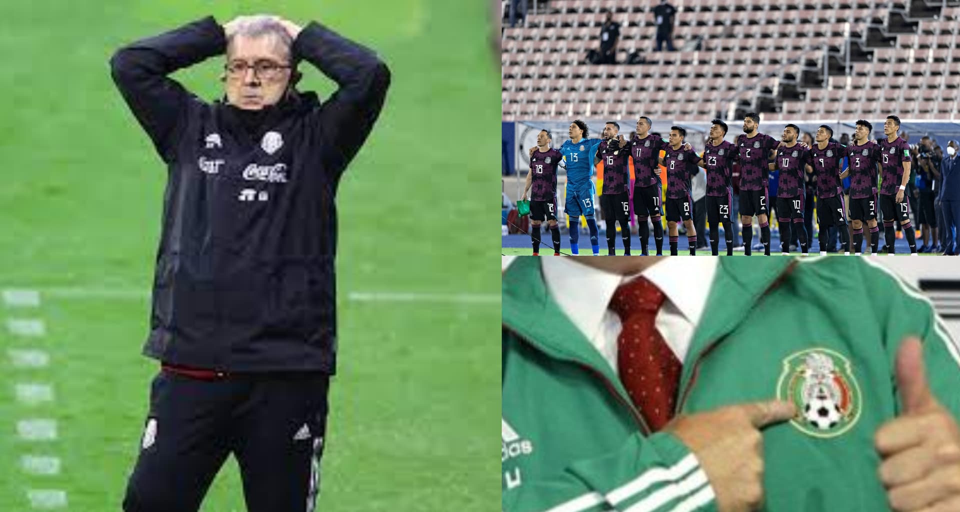 No se ganó por Gerardo Martino, hay un nuevo DT dentro del Tri, que movió los hilos del Tri y por eso se ganó.