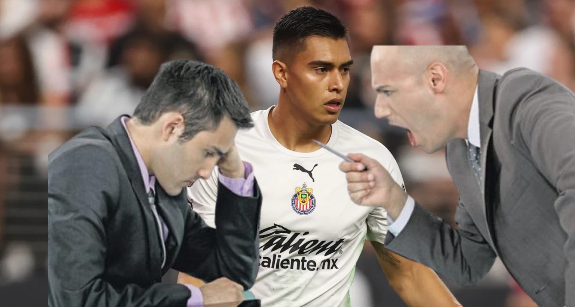 No solo Briseño, otro jugador que sí le reclamó a Rangel por sus errores