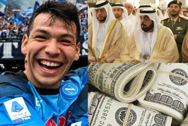 No son 15 millones, Hirving Lozano estaría en la mira del fútbol árabe y el Napoli le pondría un nuevo precio
