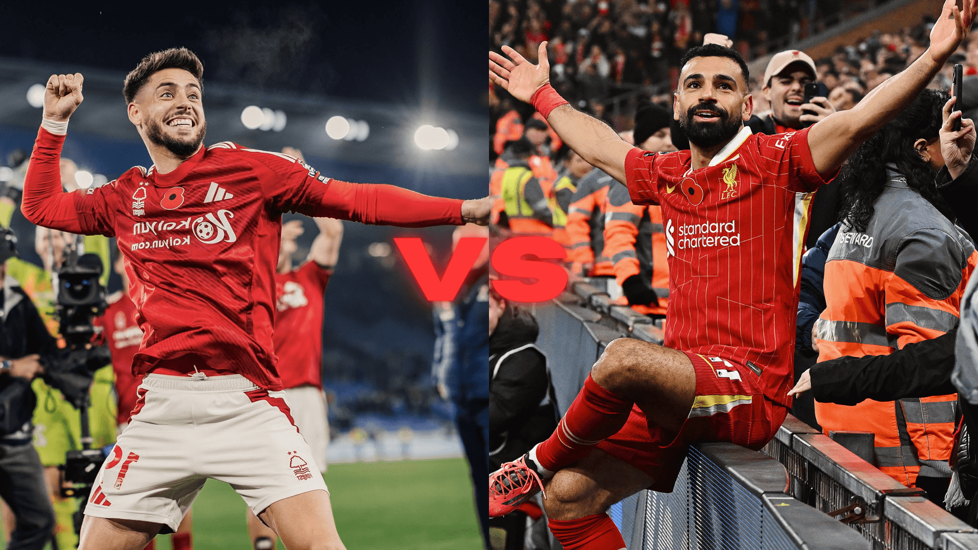 Nottingham Forest vs Liverpool | Fotos: @NFFC y @LFC