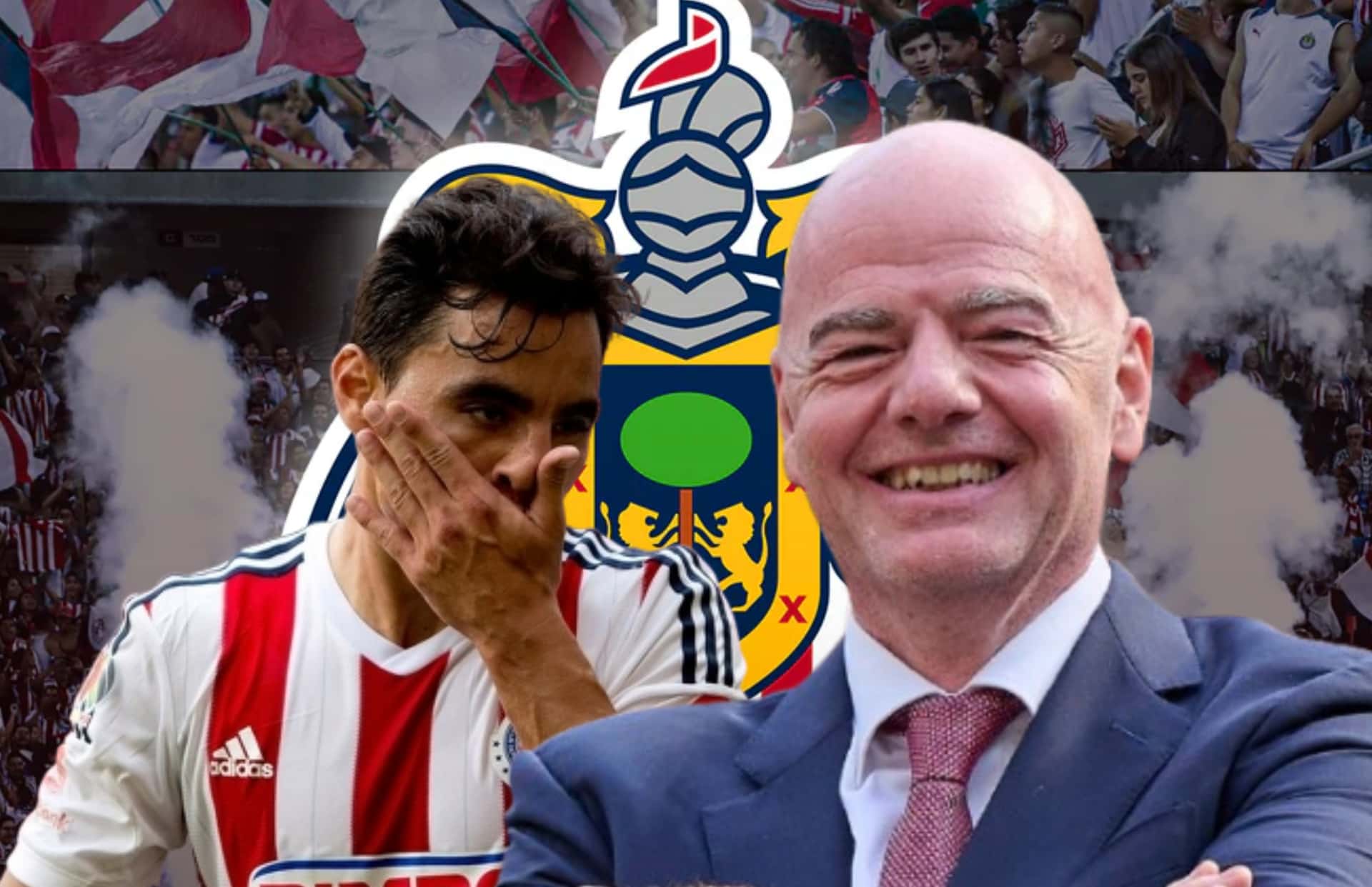 Omar Bravo y Gianni Infantino/Foto Oferten Oferten.