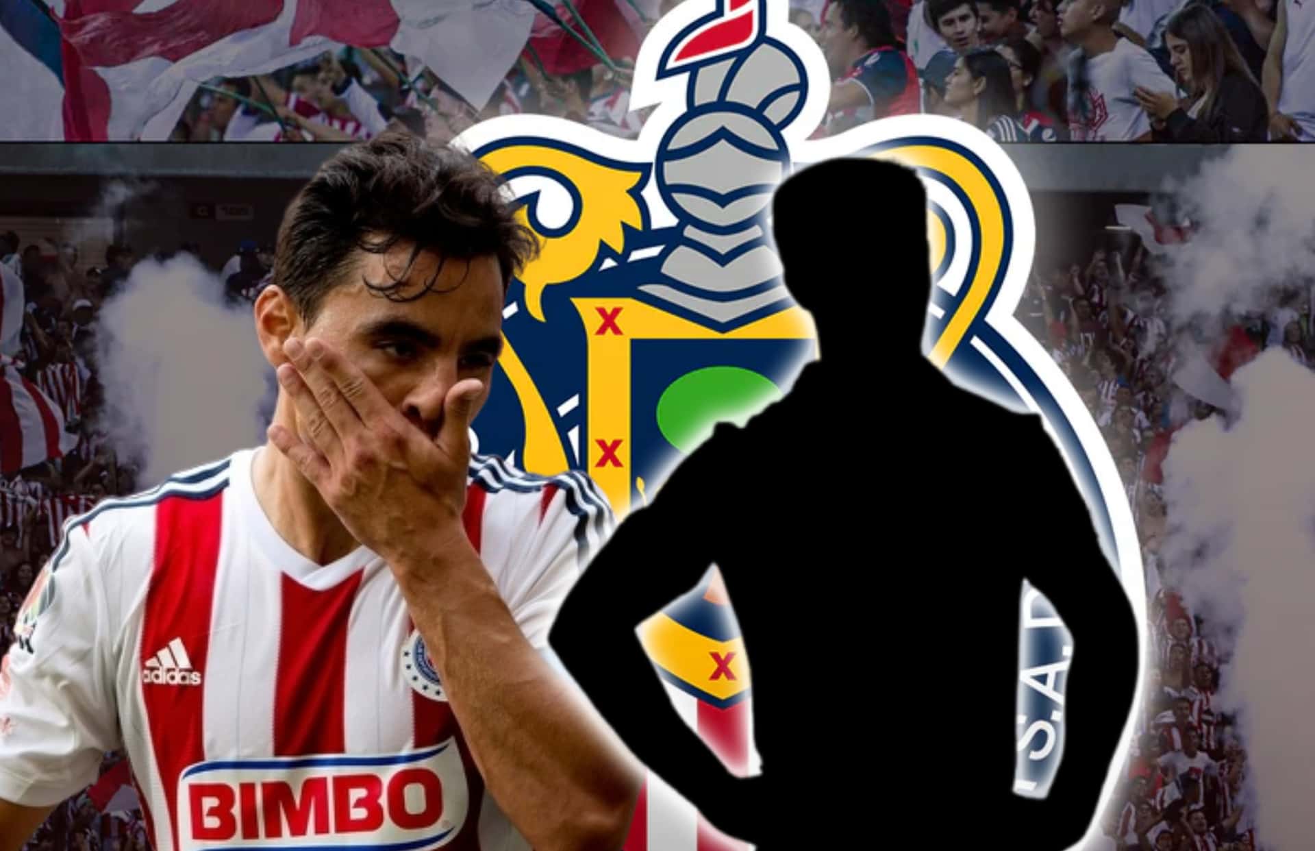 Omar Bravo y silueta de jugador/ Foto Oferten Oferten.